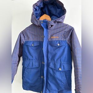 ARCTIX KIDS SLALOM INSULATED WINTER JACKET S ARROWHEAD ROYAL BLUE ORANGE
